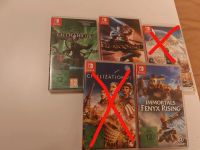 Nintendo Switch 3 Spiele Nordrhein-Westfalen - Ennepetal Vorschau