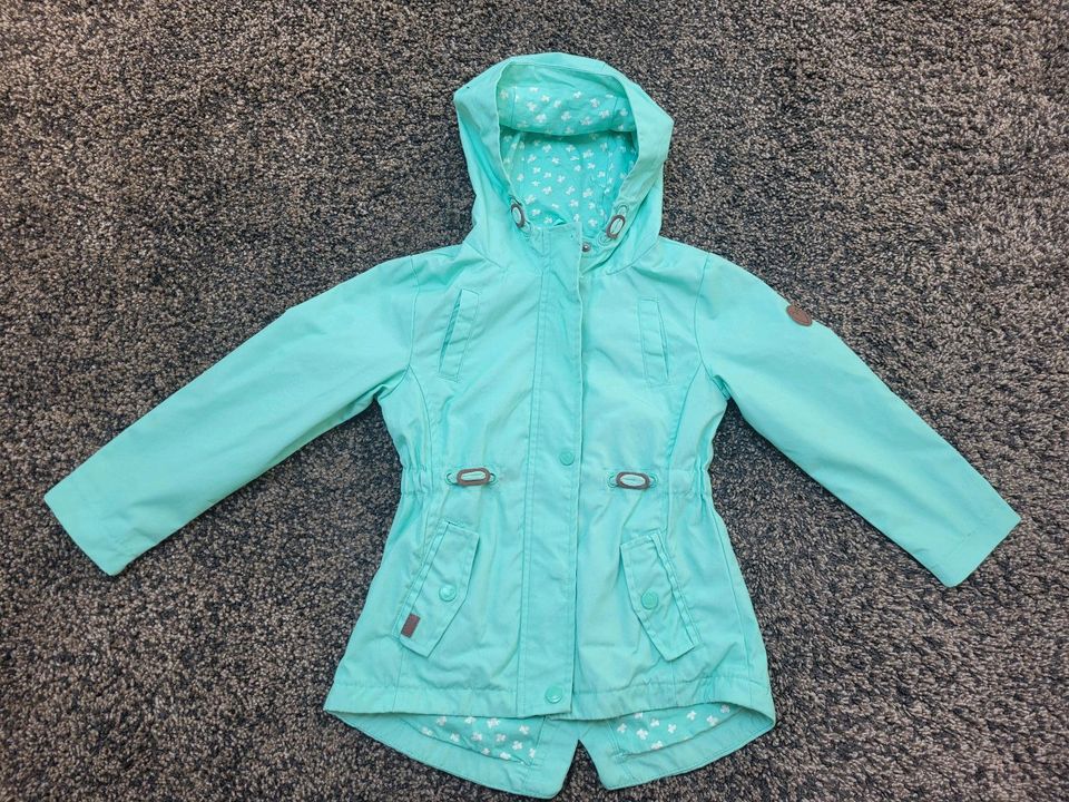 Topolino Jacke Gr. 116 Übergangsjacke türkis Mädchen wie neu in Wetschen