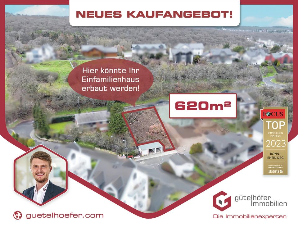 Erfüllen Sie sich Ihren Neubautraum! Exklusives 620m² Baugrundstück in Top Halbhöhenlage in Bad Münstereifel