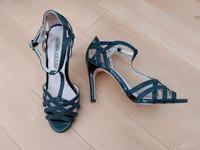 Buffalo Glitzer Pumps 37 Schwarz Lack Glitter High Heels Party Niedersachsen - Jork Vorschau