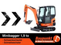 Minibagger Mieten 1,8 to Bagger Baumaschinenvermietung Nordrhein-Westfalen - Lemgo Vorschau