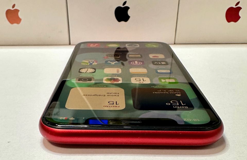 w.Neu iPhone 11 64GB Product Red Edition/100% Akku/Refurbished in Kernen im Remstal