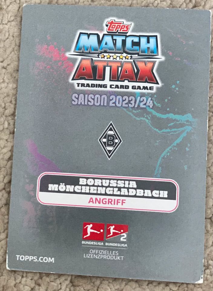 Topps Match Attax Trading Karten Game in Meerbusch