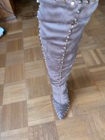 Over knee Stiefel Gr. 37,5 neu mit Nieten Bayern - Inzell Vorschau