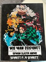 Demon Slayer Anime - Zeichenhandbuch NEU - wie man zeichnet Thüringen - Bad Frankenhausen/Kyffhäuser Vorschau