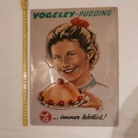 Vogeley Pudding  geprägtes Blechschild. Repro aus den 90er Jahren Bonn - Bonn-Zentrum Vorschau