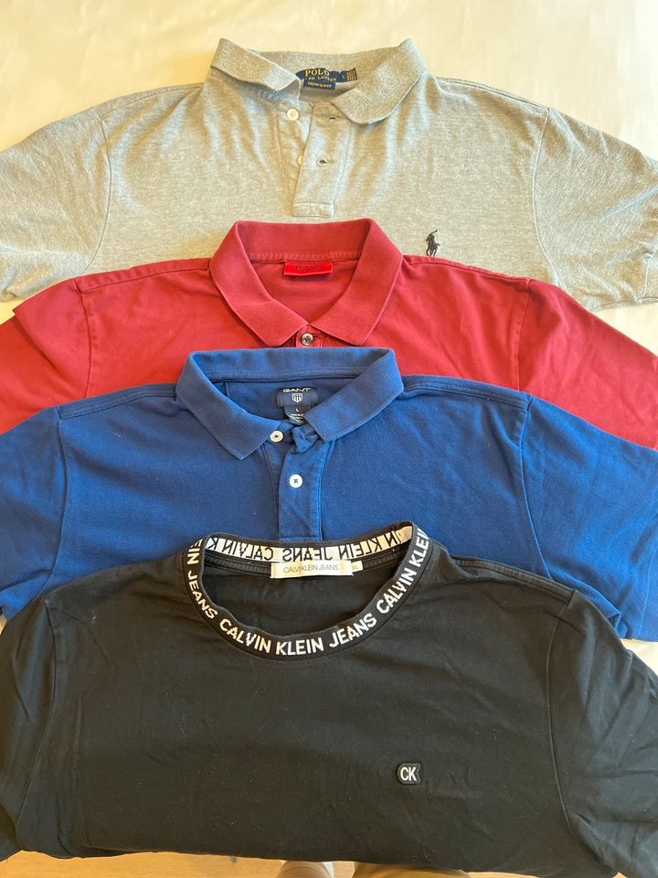 4 Marken Poloshirts bzw. T- Shirts Paketpreis M in Hilter am Teutoburger Wald