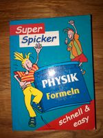 Super Spicker Physik Formeln im Pocket-Format, NP: 8€ Thüringen - Bad Köstritz   Vorschau