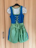 Blau-Grünes NKD Dirndl mit Tüllrock und Bluse Baden-Württemberg - Haiterbach Vorschau