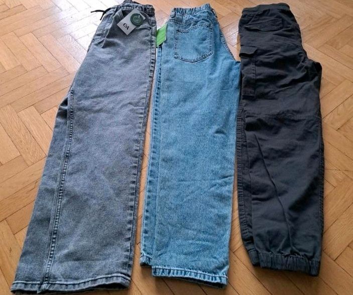 3 neue Jungen Jeanshosen Hosen Gr 164 in Neuss