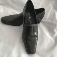 Jana soft Damen Halbschuhe Leder Schwarz Gr. 37 Baden-Württemberg - Neckartenzlingen Vorschau