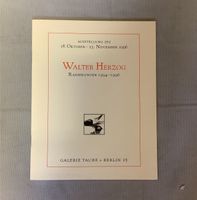 Katalog von Walter Herzog - Radierungen 1994-1996 Sachsen - Chemnitz Vorschau