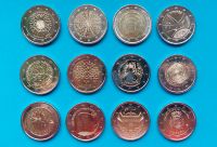12x Gedenkmünzen Sondermünzen 2€ Euro Stücke unzirkuliert ua.2024 Mecklenburg-Vorpommern - Neubrandenburg Vorschau