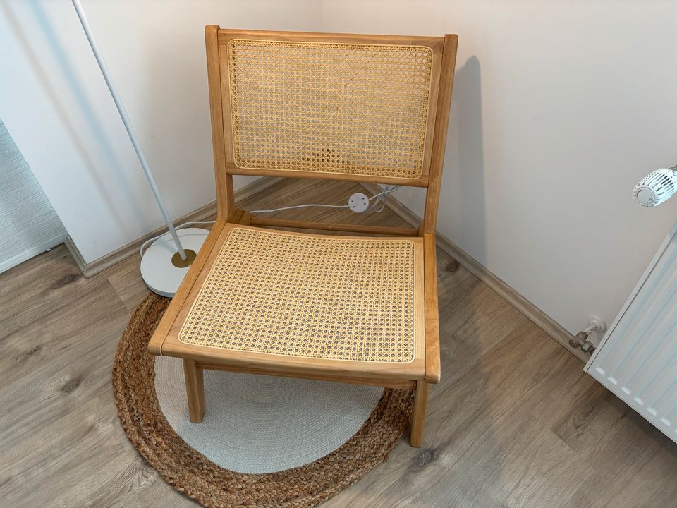 Ausstellungsstück Loungesessel Loungestuhl Wiener Geflecht Rattan in Wermelskirchen