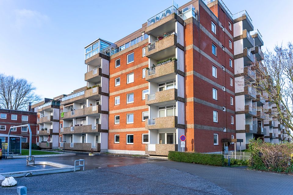 VERMIETET: Darf es ein bisschen Penthouse sein? - Maisonette-Wohnung mit Aufzug und Weitblick. in Flensburg