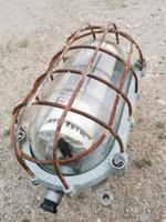 Ex Lampe, "Schildkröte", EOW, DDR, Bunkerlampe, gebraucht. Sachsen-Anhalt - Wolfen Vorschau