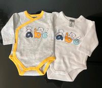 NEU..Baby 2er-Pack Langarm Wickelnbodys/Body Gr.56 Sachsen - Borna Vorschau