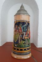 Alter (Bier)Krug mit Zinndeckel, 0,5 ltr. Baden-Württemberg - Bad Friedrichshall Vorschau