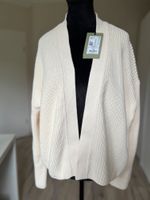 Marc O'Polo weiße Strickjacke Cardigan Damen Baumwolle Gr. L Niedersachsen - Gyhum Vorschau