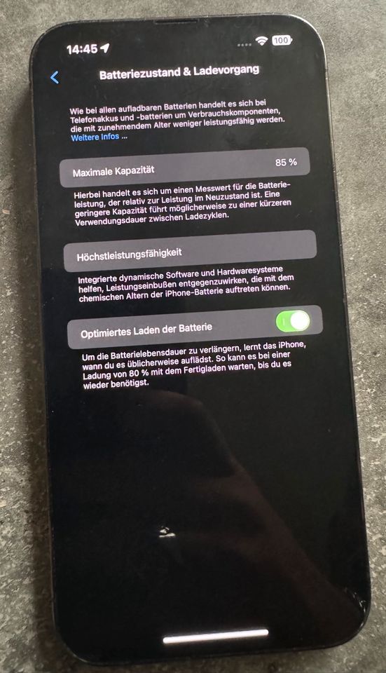 iPhone 13 Pro Max (Rückseite Defekt) in Nürnberg (Mittelfr)