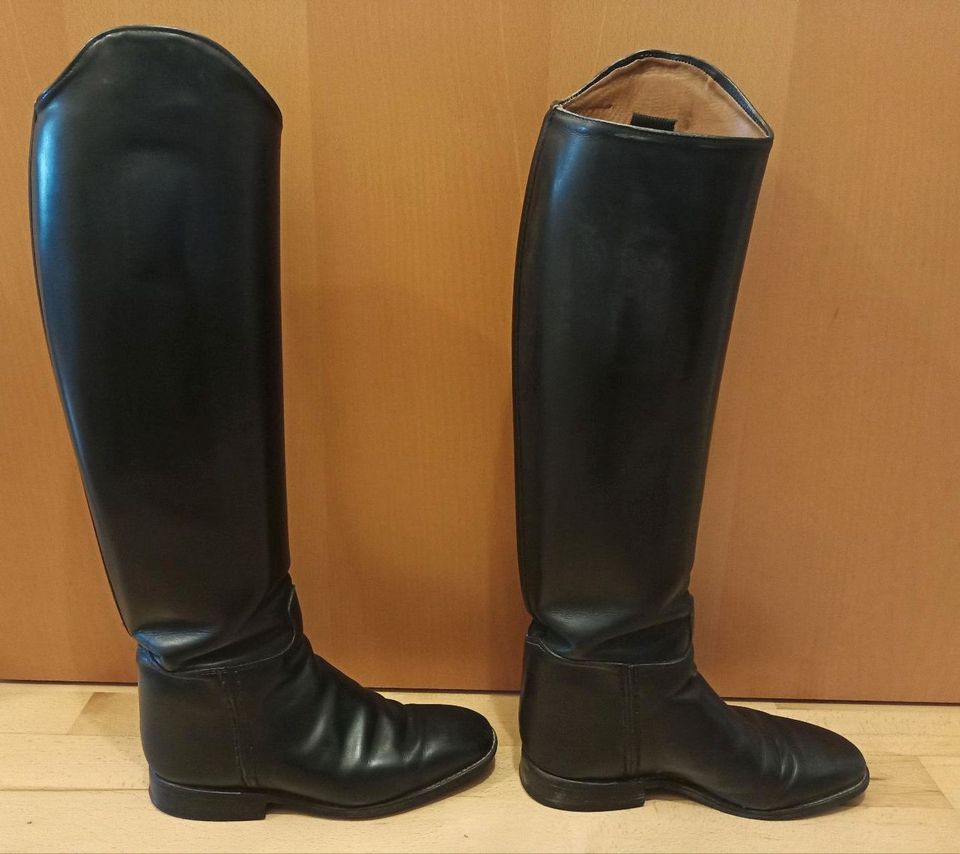 Königs Damen Dressurstiefel Reitstiefel Größe 5 / 38 schwarz in Haste