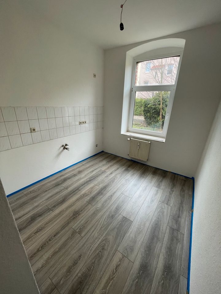 neu renovierte 1-Zimmerwohnung mit Gartennutzung in Zwickau-Marienthal zu vermieten in Zwickau