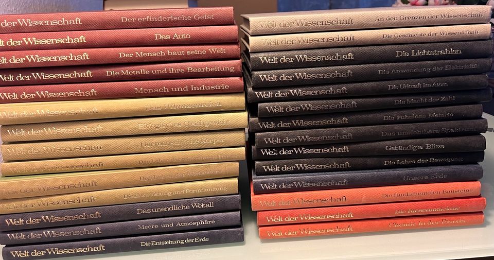 Sammlung Welt der Wissenschaft 28 Bücher in Gau-Bickelheim