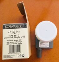 digitale Sat LNB, Schwaiger DigiLine SPS6910 Universal Single LNB Baden-Württemberg - Neckartenzlingen Vorschau