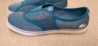 Lacoste Halb Schuhe Sneaker Blau Weiß gr. 38 neu Bayern - Mengkofen Vorschau