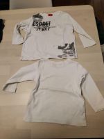 Langarmshirts weiß Esprit H&M 80 86 Hessen - Hessisch Lichtenau Vorschau