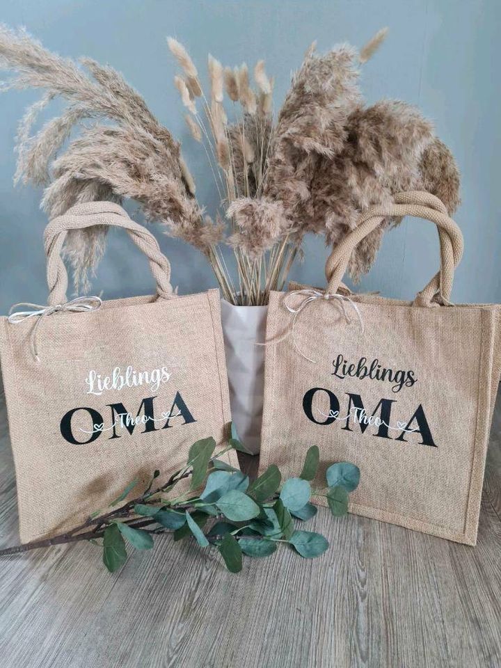 Jute Tasche OMA personalisiert/Geschenk in Harsleben