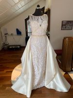 Maßgeschneidertes Hochzeitskleid (ca. Größe 36) Bayern - Gröbenzell Vorschau