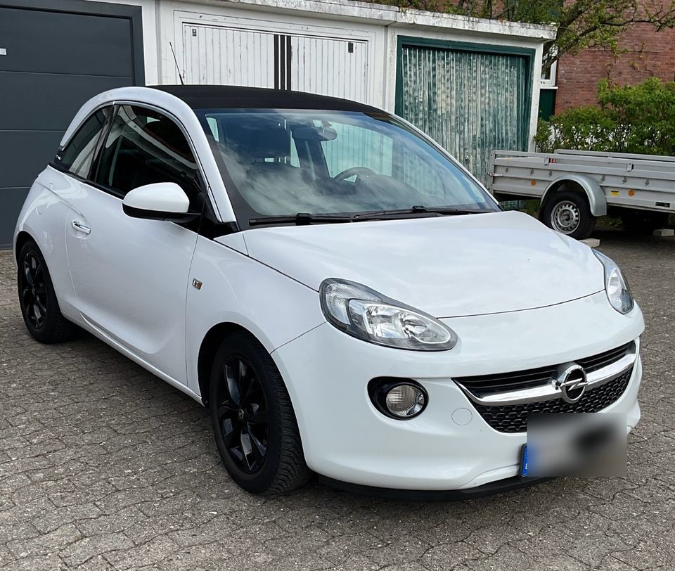 Opel Adam 1,2- Open Air, Klima, Tempomat, Scheckheft, Alu, 1 Hand in Dänischenhagen