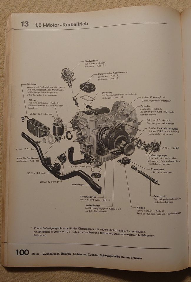 VW T2 Original Werkstatt-Handbuch Reparaturleitfaden in Volkmarsen