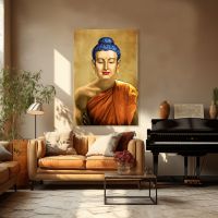 Siddhartha Gautama Buddha 80x120 cm Hochwertige Künstlerleinwand Baden-Württemberg - Esslingen Vorschau