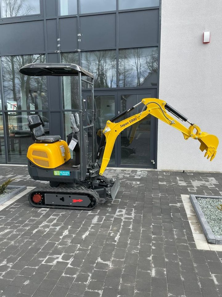 ‼️ Der beste 1-Tonnen-Bagger auf dem Markt  JAPAN 1000 ‼️ in Weilmünster