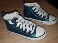 Kinderschuhe blau glitzer custom chucks Blumenthal - Lüssum-Bockhorn Vorschau