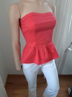 ❤️ schulterfreie sexy Bluse Top Shirt rot Gr. XS Rheinland-Pfalz - Birkweiler Vorschau