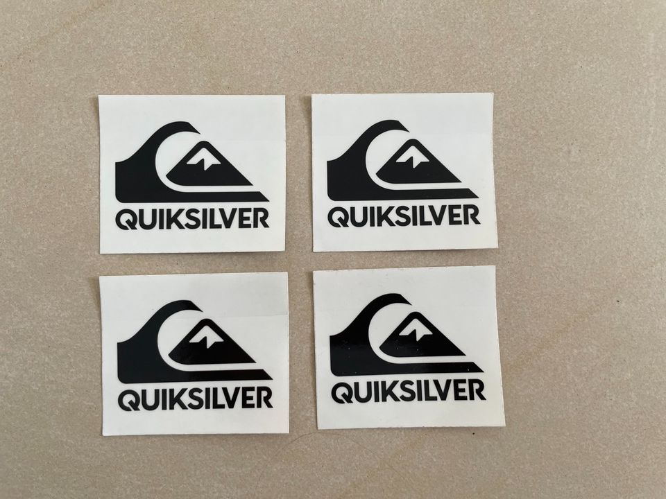 4 Quiksilver Sticker Aufkleber in Dresden