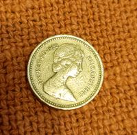 Münze, Great Britain, One Pound, Elizabeth II, 1983 Baden-Württemberg - Allensbach Vorschau