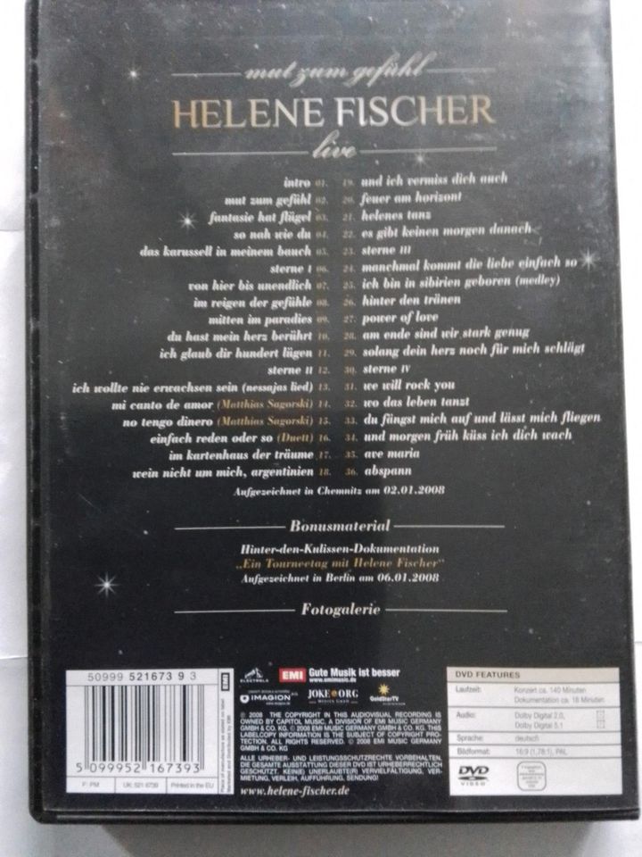 Helene Fischer, DVD in München