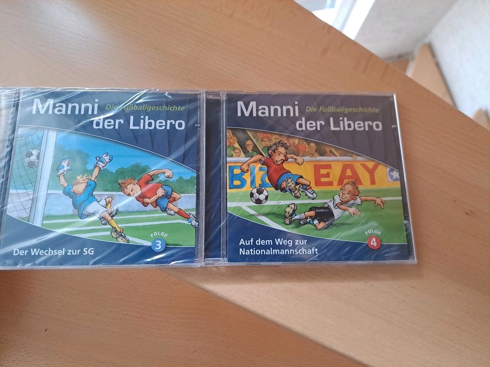 NEU CD MANNI DER LIBERO Die Fußballgeschichte Folge 3 + 4 in Nufringen