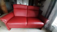 Ledersofa wie neu Rotbraun rot braun Sofa Couch Nordrhein-Westfalen - Borken Vorschau