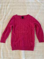 H&M Winterpulli, Zopfmuster, pink, Gr. XS (34) Saarland - Beckingen Vorschau