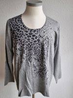 Samoon by Gerry Weber Pullover grau mit Leoprintmuster Bayern - Zell am Main Vorschau