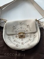 Furla Round Ledertasche Creme mit Blumen Frankfurt am Main - Sachsenhausen Vorschau