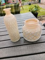 Dekoration  Vase und Teelicht Nordrhein-Westfalen - Rhede Vorschau