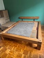 Bett Eiche Massivholz Wildeiche 160x200cm Hörstel - Riesenbeck Vorschau