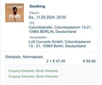 Soolking 2 Tickets für Berlin 11.05.24 Berlin - Reinickendorf Vorschau
