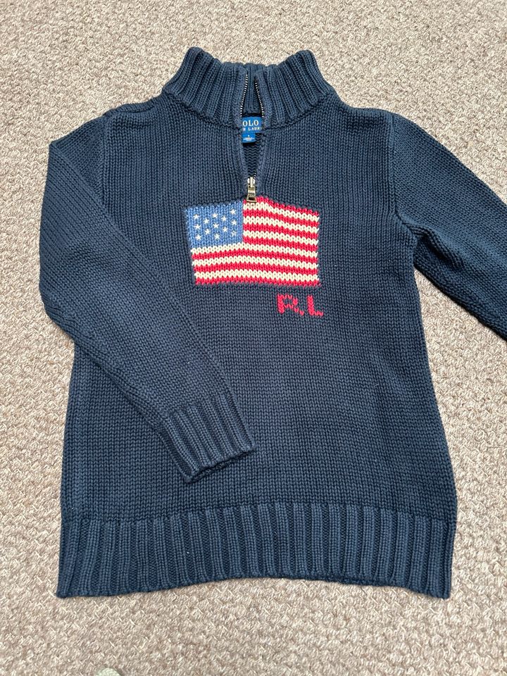 RL Ralph Lauren Pullover 7 Jahre 128 in Glashütten